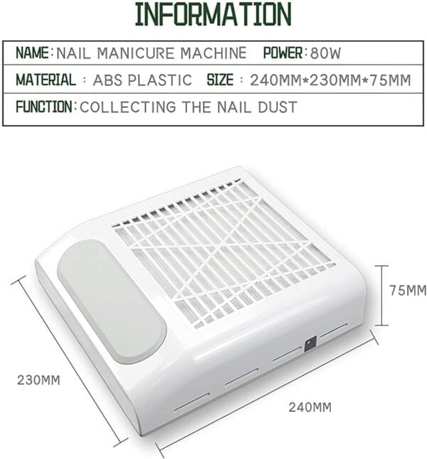 Aspirator za skupljanje prasine 80W - Image 7