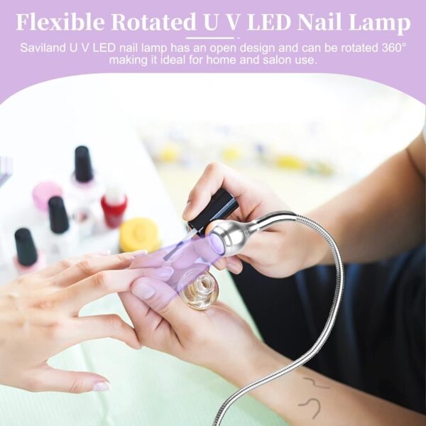 Mini UV LED lampa 3W - Image 6