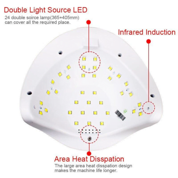 UV LED lampa SUN X 54W - Image 9