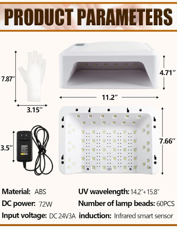 UV LED lampa SUN 19Z  180W - Image 12