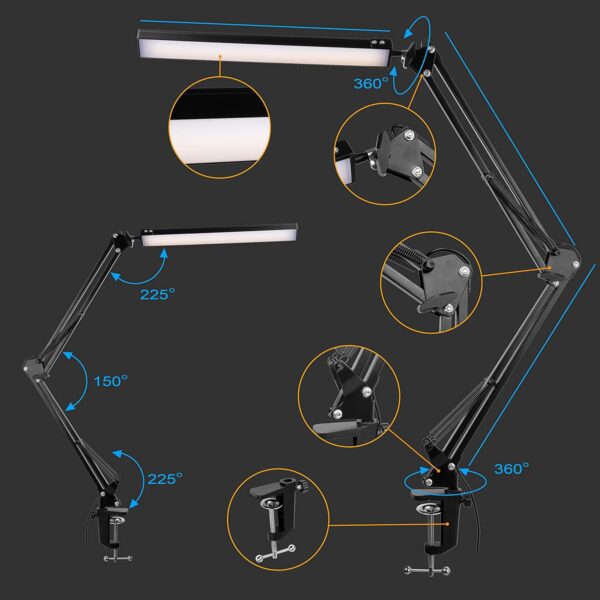 Zglobna stona LED lampa - Image 8