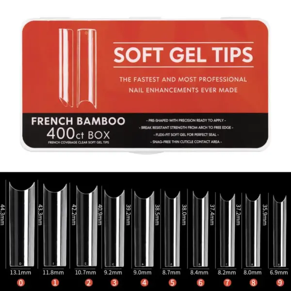 Soft gel tipse kocka