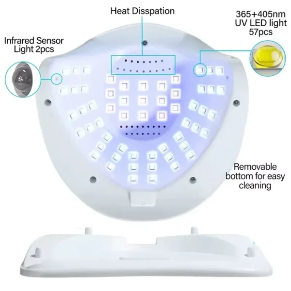 SUN S5 268W Profesionalna UV/LED lampa za nokte - Image 12